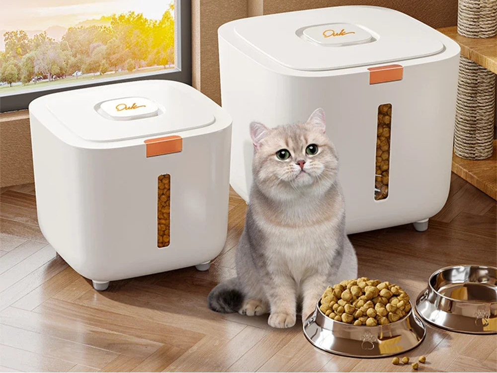 Contenitore Ermetico per Cibo Cani e Gatti - 5kg Salva Freschezza