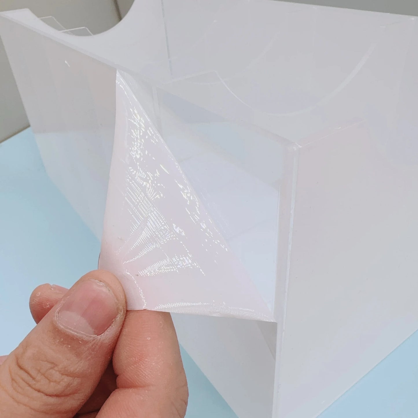 Organizer per Cinture a Griglia in Acrilico - Porta Cinture, Cravatte e Papillon per Armadio