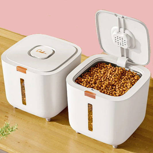 Contenitore Ermetico per Cibo Cani e Gatti - 5kg Salva Freschezza